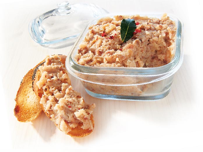 Rillettes de harengs fumés